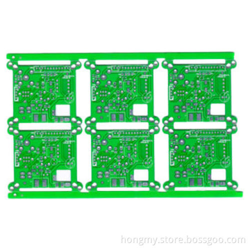2-layer PCB with OSP Finish, 0.2 to 3.8mm Finished Board Thickness